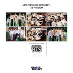 BTS OT7 2026 Festa Mini Postcard