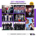 BTS OT7 Arirang Tour Mini Postcard