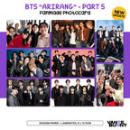 BTS ARIRANG Fanmade Photocards [Part 5]