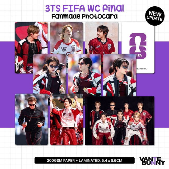BTS FIFA World Cup 2026 Fanmade Photocard
