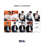 Jungkook JK CK 2026 Campaign Fanmade Photocards