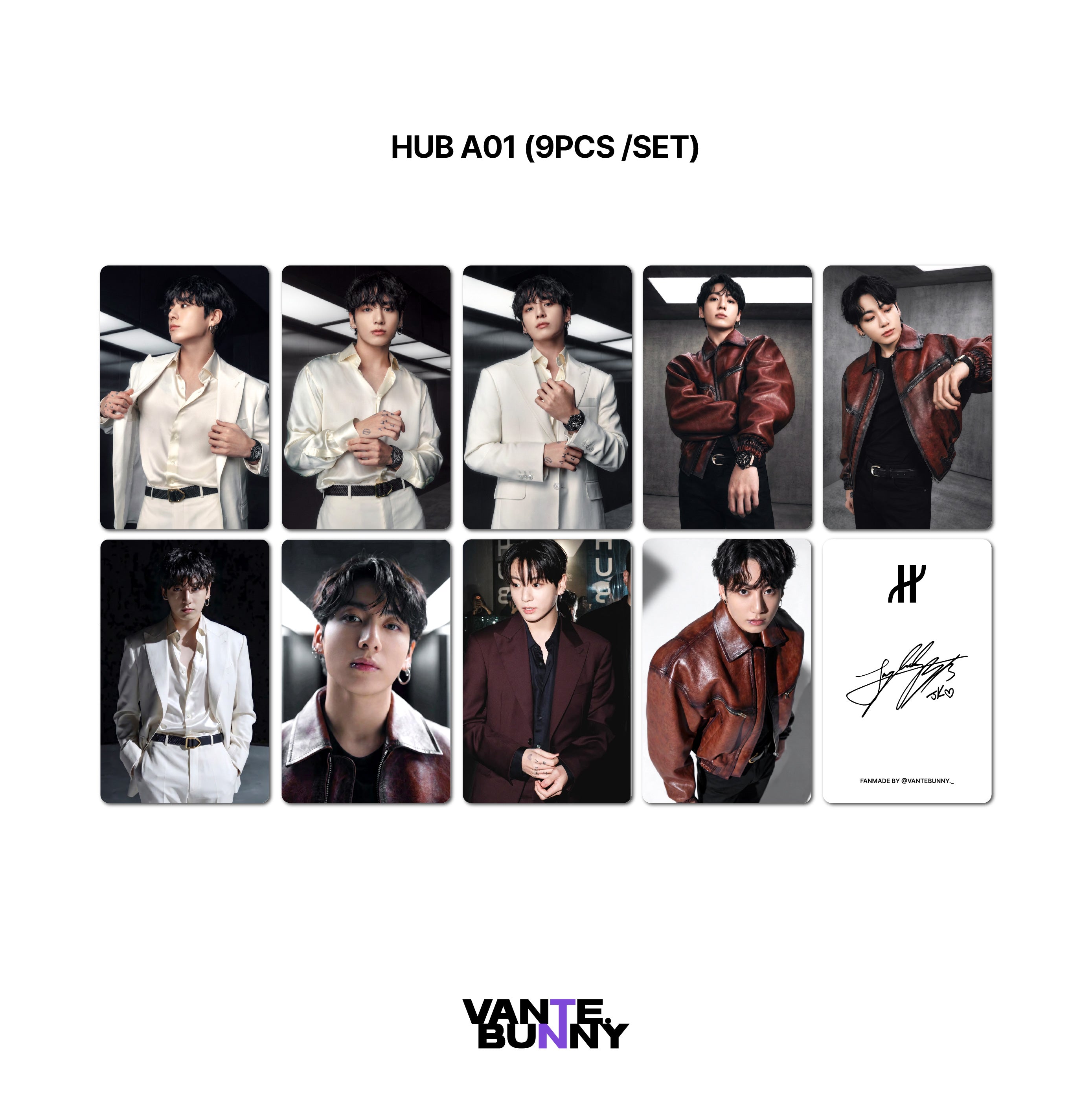 BTS JK Jungkook Hub Watch Fanmade Photocards