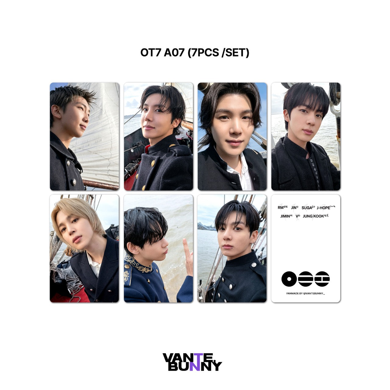[Group ver] BTS ARIRANG Selca Fanmade Photocards
