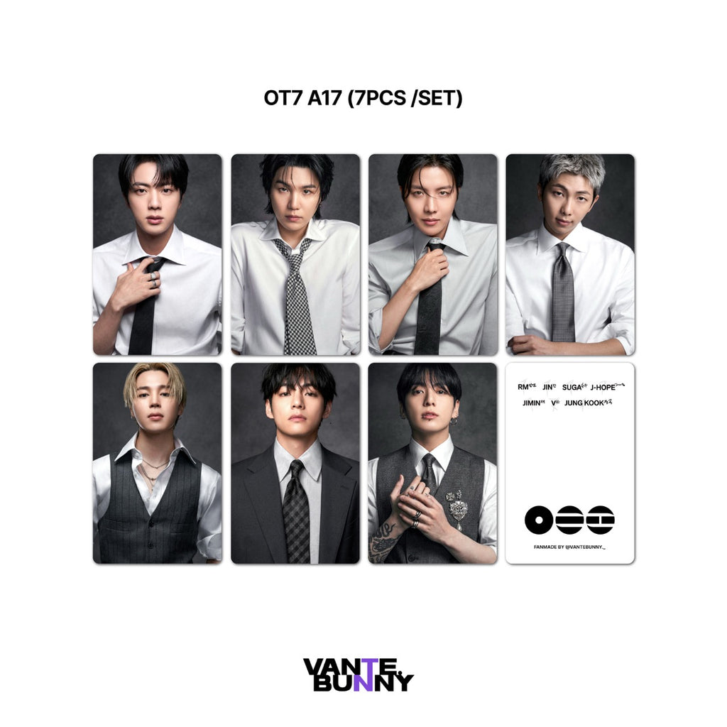 [Group ver] BTS ARIRANG Selca Fanmade Photocards