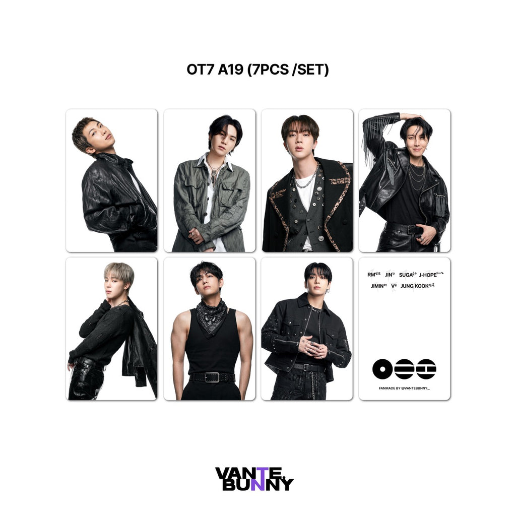 [Group ver] BTS ARIRANG Selca Fanmade Photocards