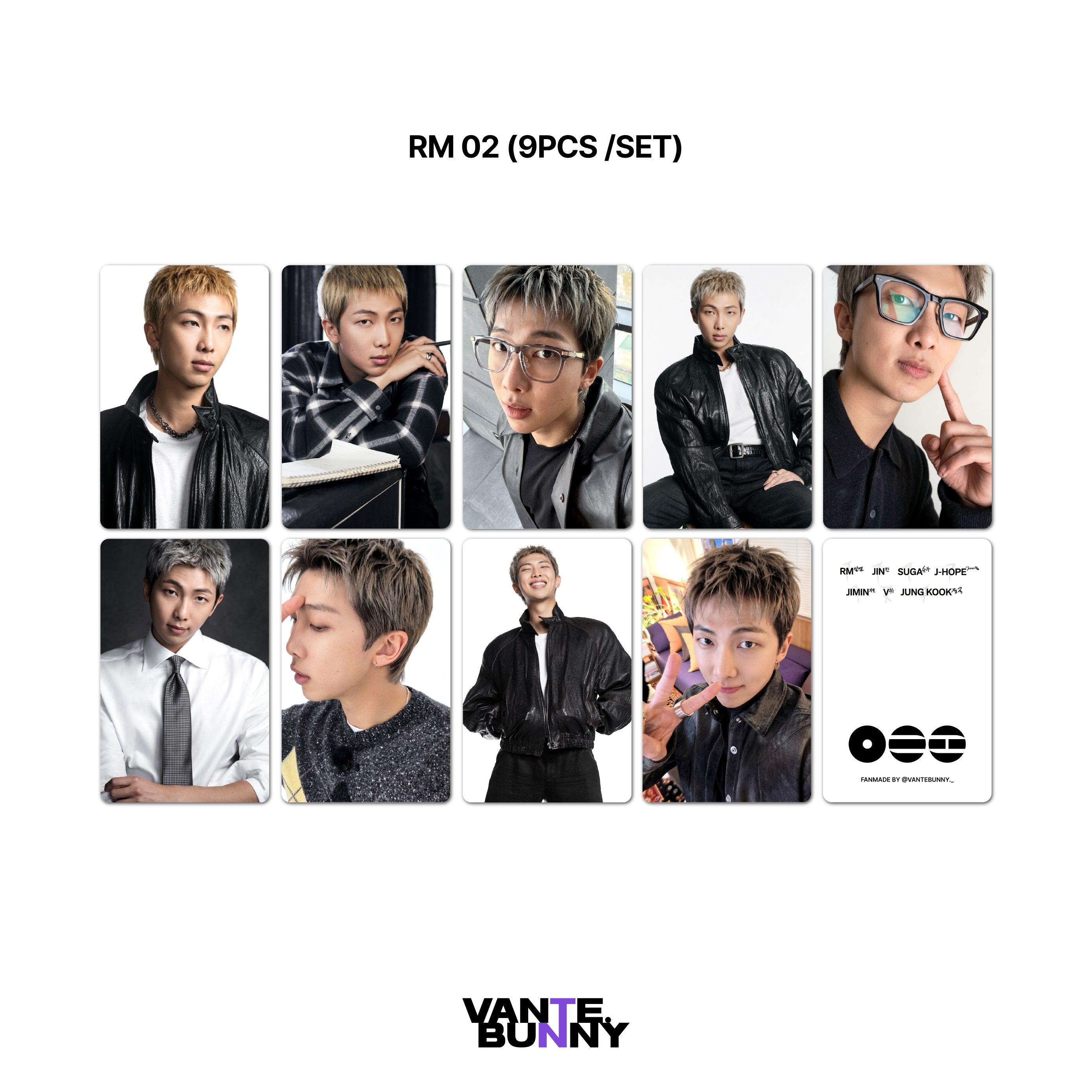 [Member ver] BTS ARIRANG Selca Fanmade Photocards