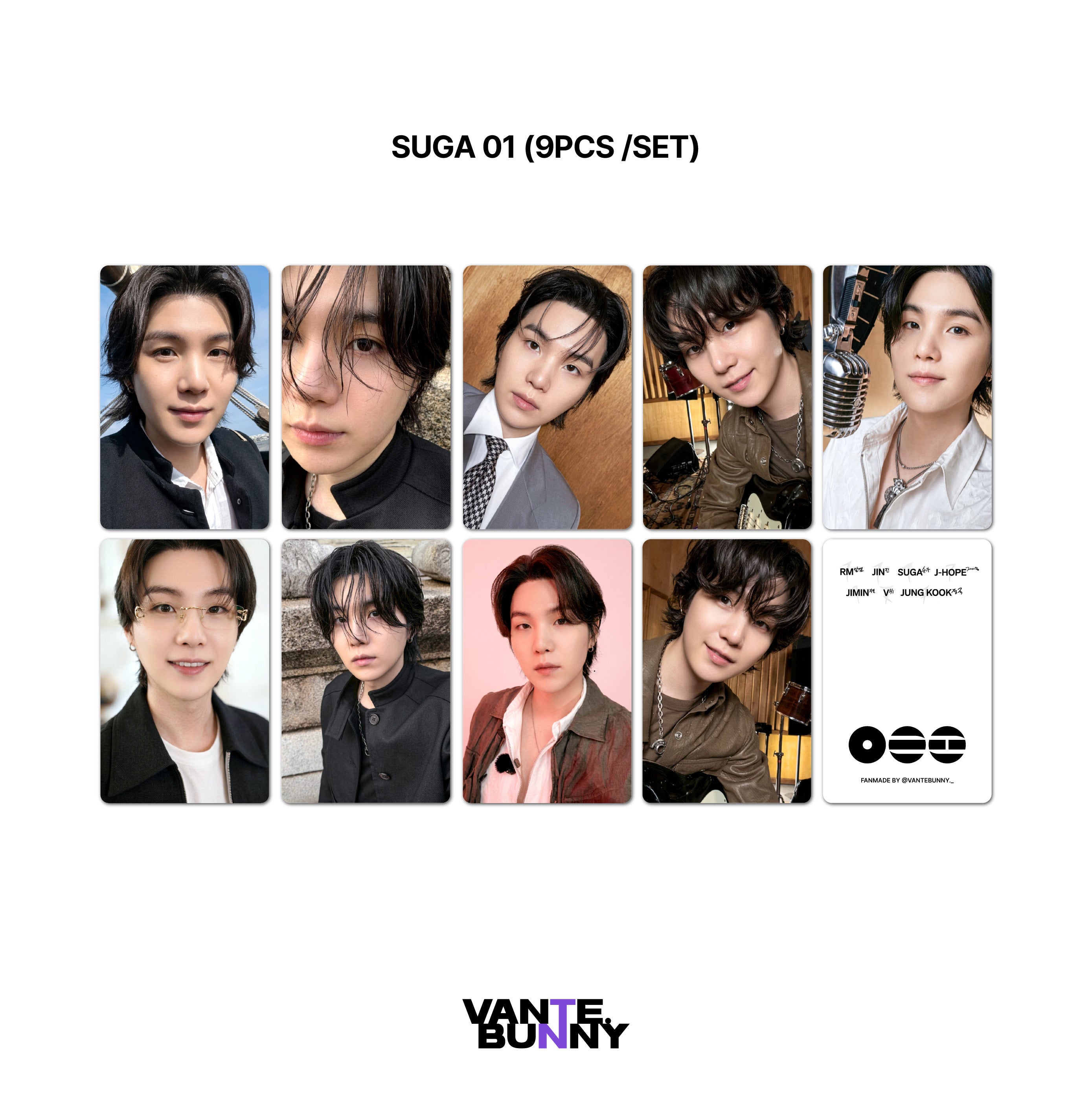 [Member ver] BTS ARIRANG Selca Fanmade Photocards