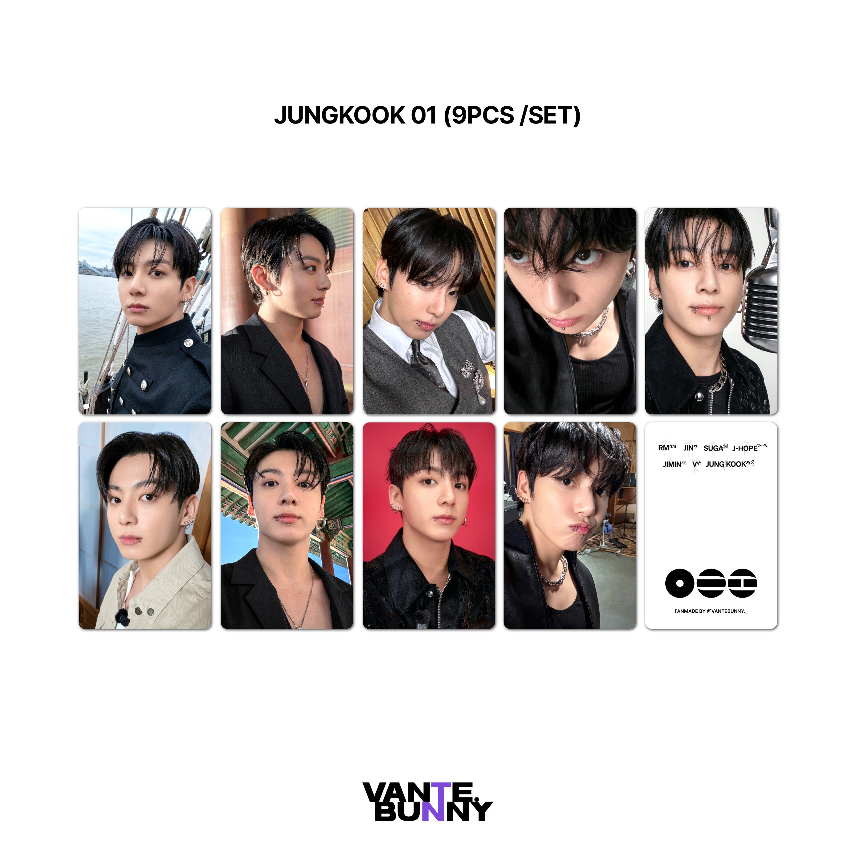 [Member ver] BTS ARIRANG Selca Fanmade Photocards
