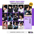 Happy Suga Day 2026 Fanmade Photocards