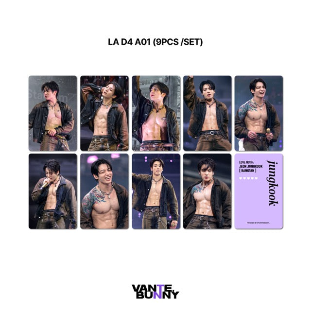 BTS JK Jungkook ARIRANG Fancam Photocards - Part 3