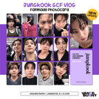 BTS Jungkook GCF Vlog Fanmade Photocards
