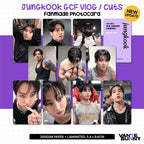 BTS Jungkook GCF Vlog / IG 2026 Fanmade Photocards