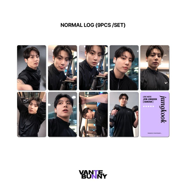 BTS Jungkook GCF Vlog & FESTA Normal Log Fanmade Photocards