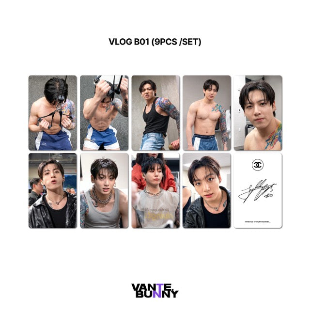 BTS Jungkook GCF Vlog / IG 2026 Fanmade Photocards