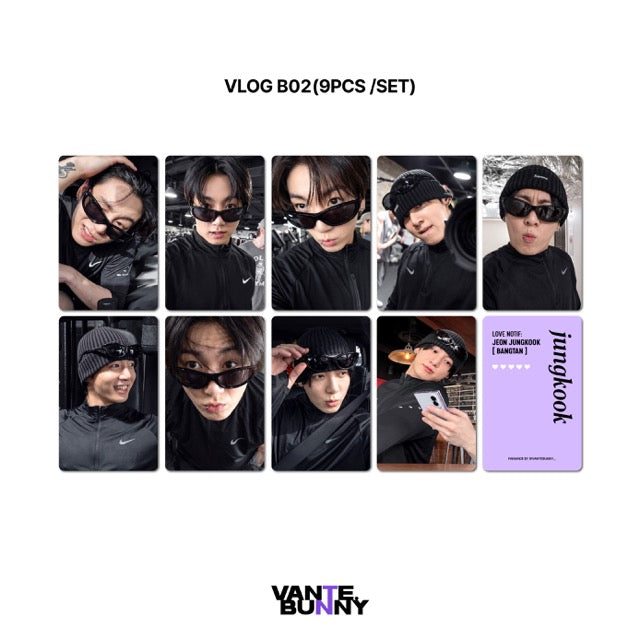 BTS Jungkook GCF Vlog / IG 2026 Fanmade Photocards