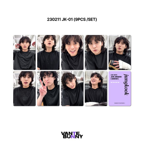 BTS JK Jungkook 2023 WV Live Fanmade Photocards