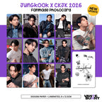 BTS Jungkook CKJK 2026 Campaign Fanmade Photocards