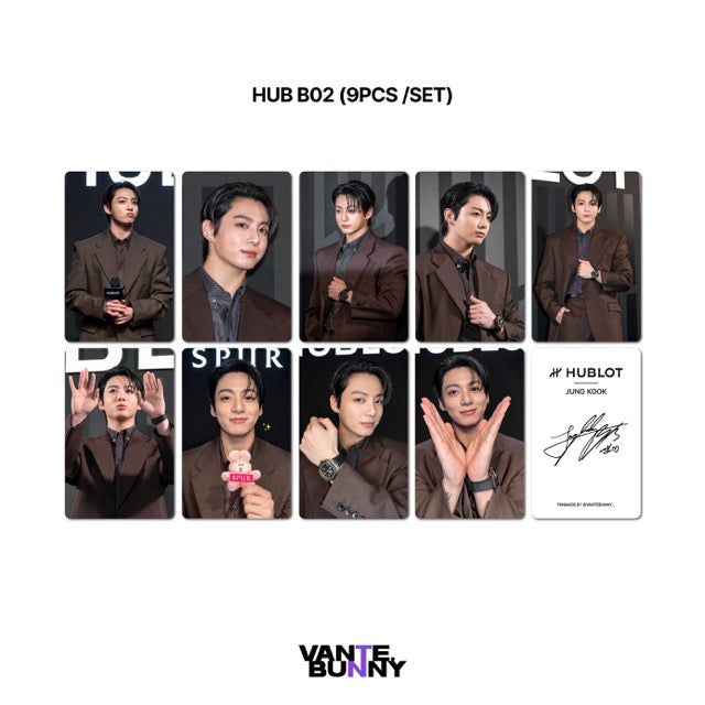 BTS JK Jungkook Hub-lot Watch Fanmade Photocards