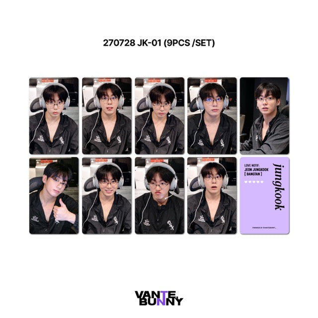 BTS JK Jungkook 2026 WV Live Fanmade Photocards