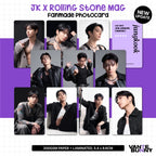 BTS JK Jungkook Rolling Stone Magazine Fanmade Photocards