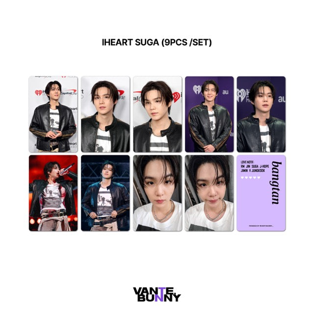 BTS iHeart Music Fest Fanmade Photocards