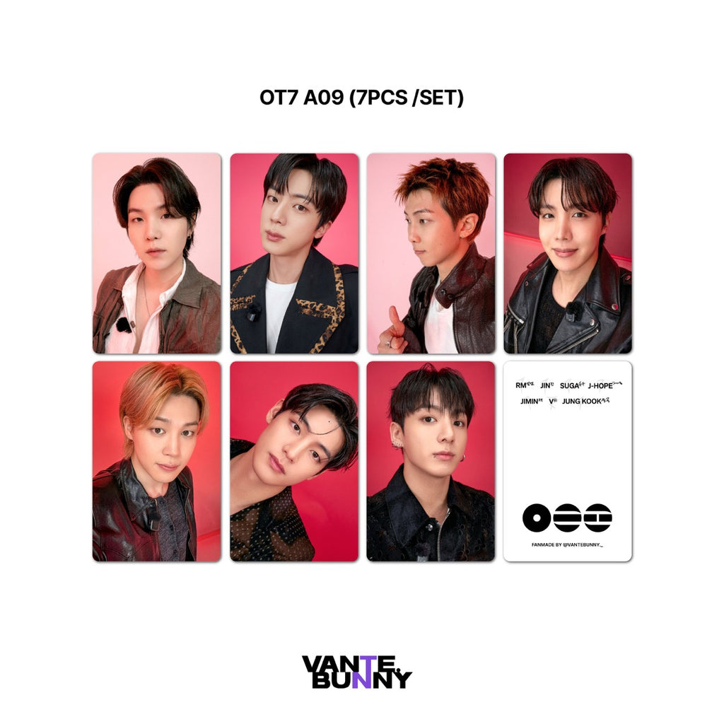 [Group ver] BTS ARIRANG Selca Fanmade Photocards
