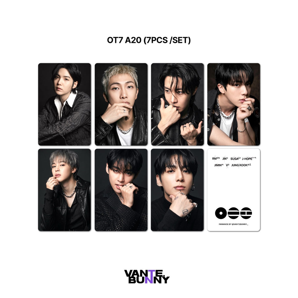 [Group ver] BTS ARIRANG Selca Fanmade Photocards