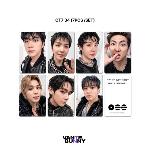 [Group ver] BTS ARIRANG Selca Fanmade Photocards