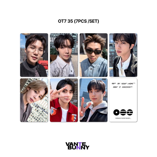 [Group ver] BTS ARIRANG Selca Fanmade Photocards
