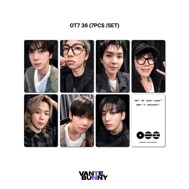 [Group ver] BTS ARIRANG Selca Fanmade Photocards