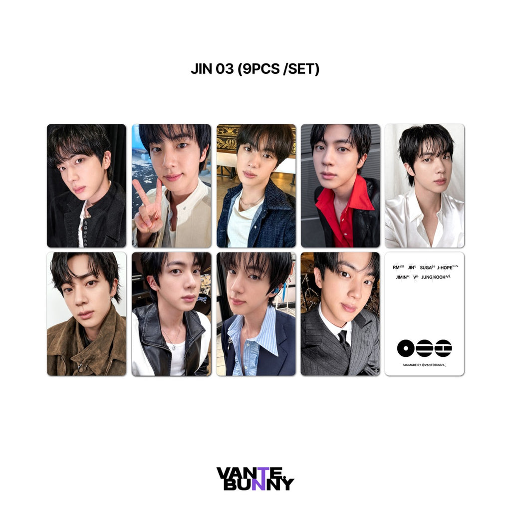 [Member ver] BTS ARIRANG Selca Fanmade Photocards