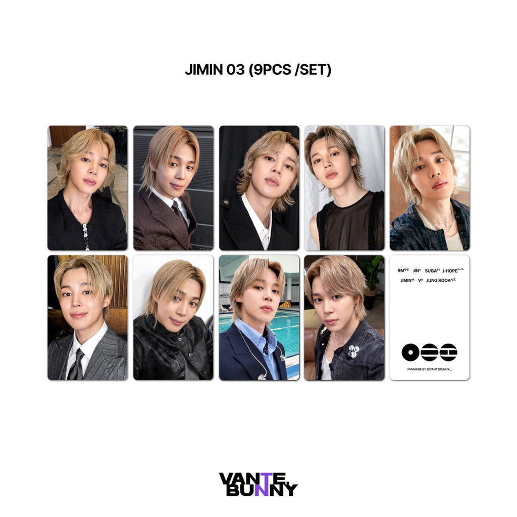 [Member ver] BTS ARIRANG Selca Fanmade Photocards