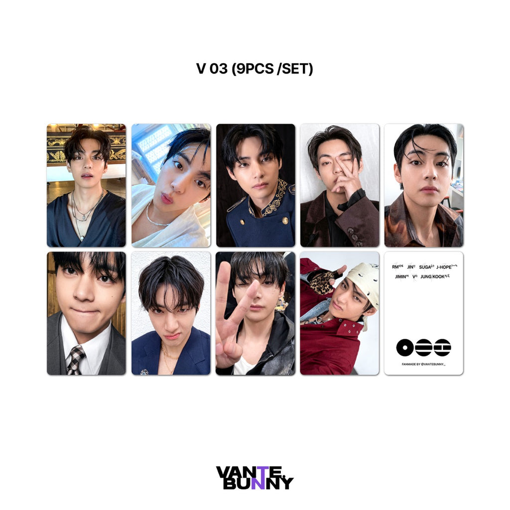 [Member ver] BTS ARIRANG Selca Fanmade Photocards
