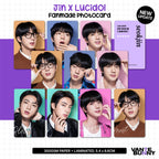 BTS Seokjin Jin Lucidol Fanmade Photocards