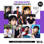 BTS Seokjin Jin Elle Korea Magazine Fanmade Photocards