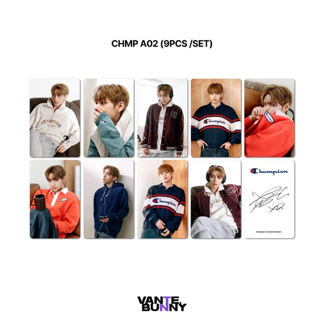 BTS V Taehyung x Champion Fanmade Photocards