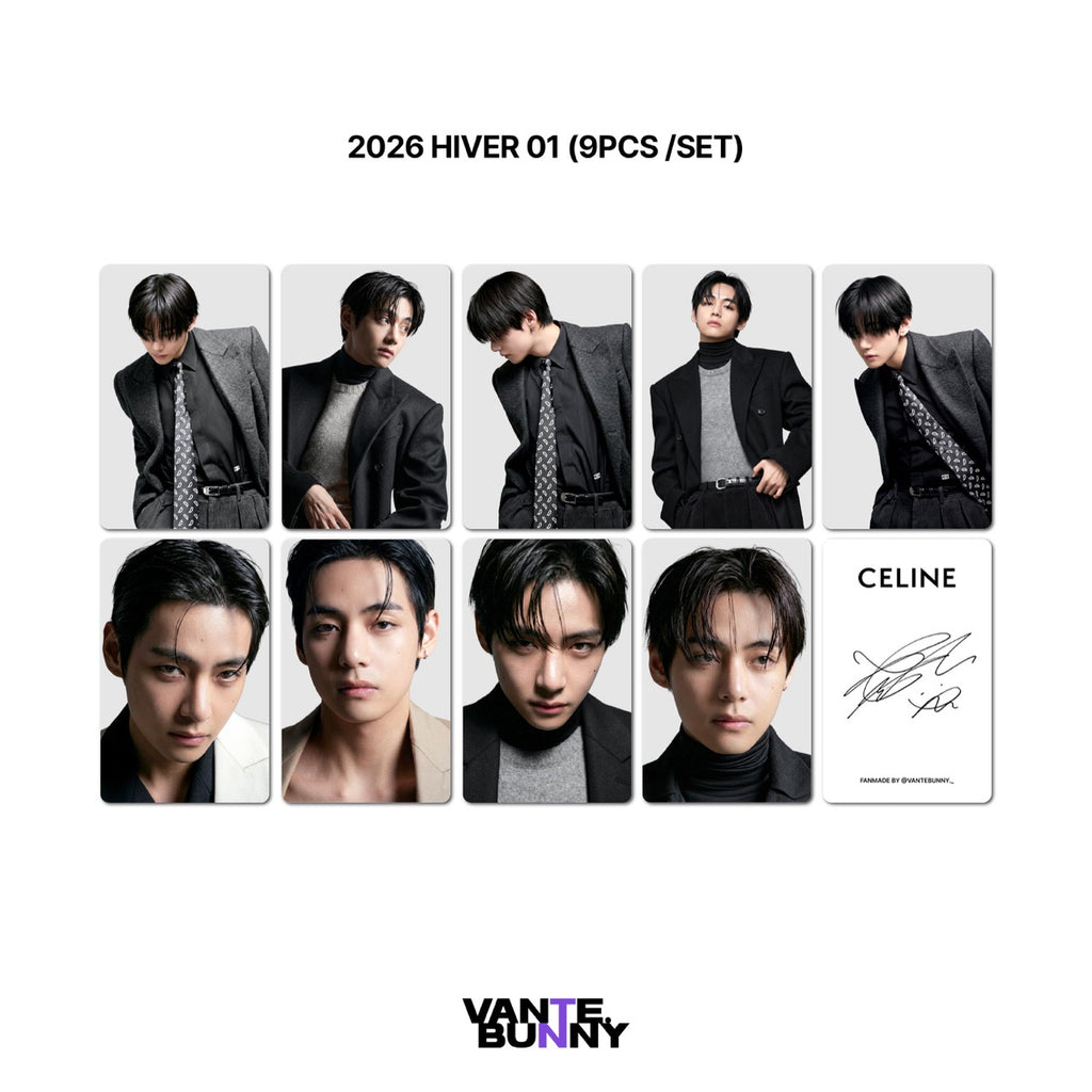 BTS V Taehyung Cline Fanmade Photocards