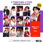 BTS V Taehyung x Cola Fanmade Photocards