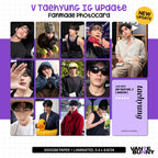 BTS V Taehyung thv IG Post Fanmade Photocards