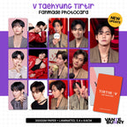 BTS V Taehyung x Tirtir / Yunth Fanmade Photocards